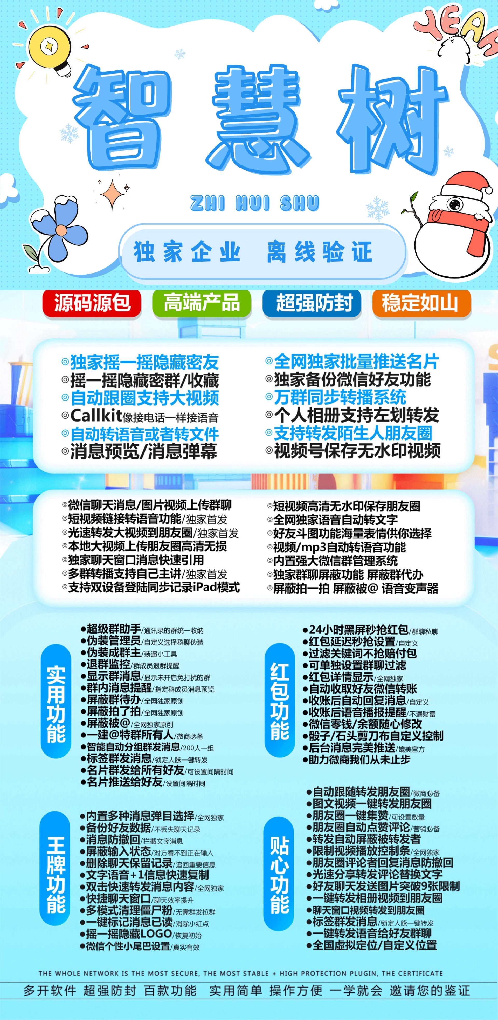 苹果智慧树官网-苹果分身-苹果微信多开/多功能微信/定制V/高科技微信/虚拟定位/转发语音/消息防撤回/双模式登录/自动收款抢红包